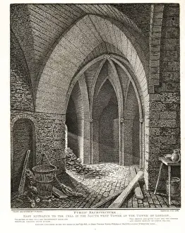 Vaulted Prints: East entrance to the cell in the Southwest