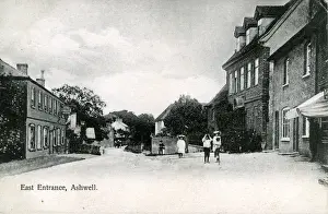 East Entrance & Three Tuns Hotel, Ashwell, Hertfordshire