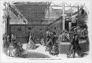 Saddles Prints: East Indian Court / 1851