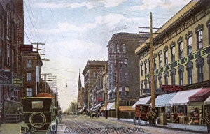 Grocers Gallery: East Main Street, Springfield, Ohio, USA