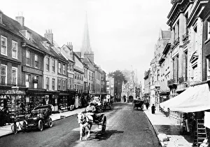 Chichester Prints: East Street, Chichester early 1900's
