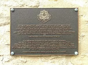 East Yorkshire Regiment Memorial, la Breche, Normandy