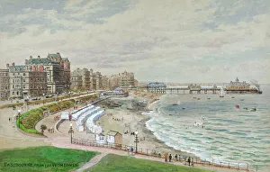 Eastbourne, East Sussex, viewed from the Wish Tower