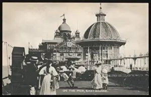 East Bourne Prints: Eastbourne / Pier 1910
