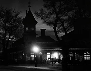 Eastbourne Railway Station late Victorian period