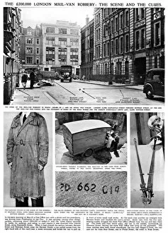 Images Dated 31st October 2011: The Eastcastle Street Robbery, 1952