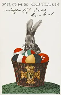 Easter Card - German Allies of World War One