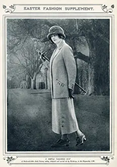 Burberrys Prints: Easter fashion for womens outdoor wear 1924