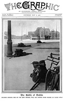 Sniper Prints: The Easter Rising, 1916: British troops under fire