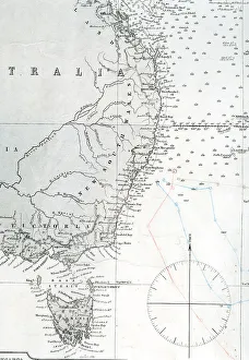 Tasmania Prints: Eastern Australia and New South Wales and Tasmania