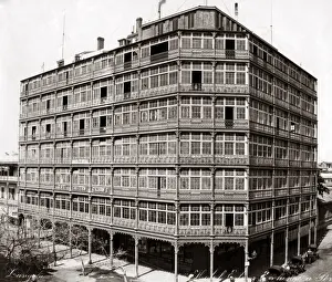 Eastern Exchange Hotel, Port Said, Egypt, circa 1880s