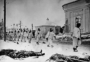 Corpses Prints: Eastern front, World War Two, Russia soldiers