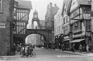 Chester Prints: Eastgate in Chester