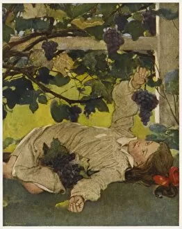 Vine Yard Gallery: Eating Grapes