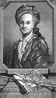 1715 Prints: Ec Von Kleist / Fritzsch