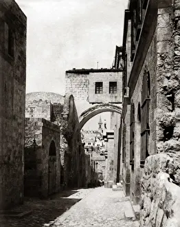 Ecce Homo Arch, Jerusalem, circa 1880s