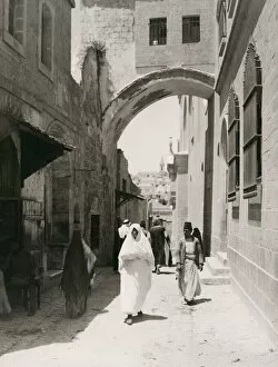 Ecce Homo Arch Jerusalem, Palestine, Israel, Holy Land C.193
