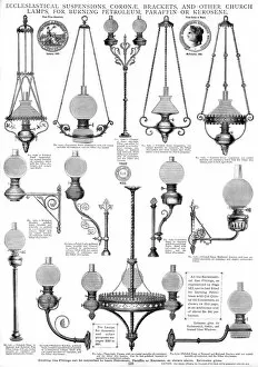 Ecclesiastical lighting items, Plate 168