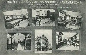 Billiard Prints: Eccleston Street Rest Home, Pimlico, London