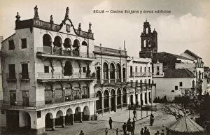 Casino Gallery: Ecija, Seville, Spain - Buildings on the Plaza de Espana