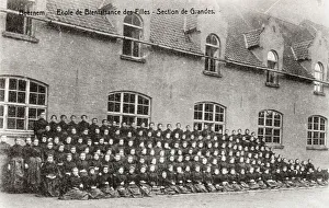 Ecole Prints: Ecole de Bienfaisance, Beernem - Older Girls