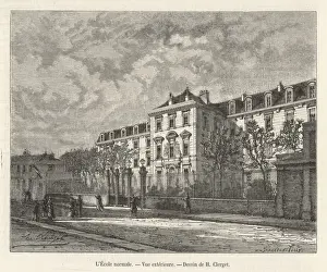 Ecole Prints: Ecole Normale Paris 1873