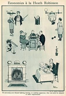 1921 Collection: Economics a la Heath Robinson