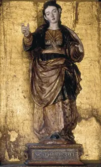 Pichincha Prints: ECUADOR. Quito. Convent of San Francisco. Altarpiece