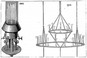 Images Dated 30th May 2004: Eddystone Lighthouse Lantern, 1882