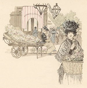London Flower Girl 1890