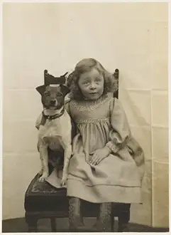 Edie and her Pet Dog