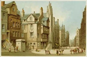Edinburgh Prints: Edinburgh / Canongate / Knox