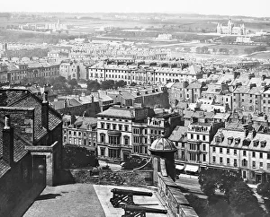 Edinburgh from the Castle Victorian period