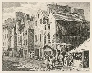 Dilapidated Prints: Edinburgh, Cowgate