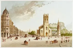 Edinburgh Prints: Edinburgh / Princes Street
