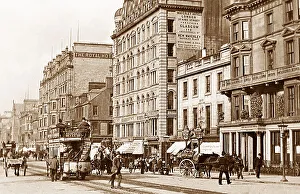 Edinburgh Princes Street Victorian period