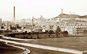 Edinburgh from St. Anthony's Chapel, Victorian period