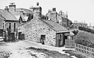 Midlothian Prints: Edinburgh - St. Leonards Bank - Jeanie Deans Cottage