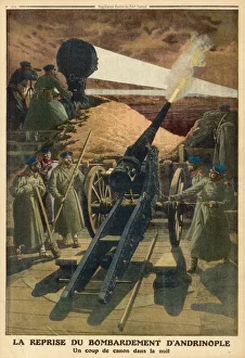 Adrianople Gallery: Edirne Bombarded