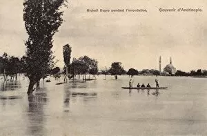 Adrianople Gallery: Edirne, Turkey - Flooding