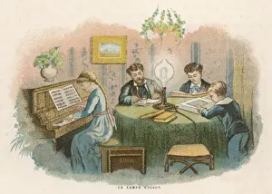 Edison Light in Home