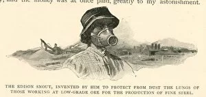 Invented Collection: Edison Snout, protection from industrial dust