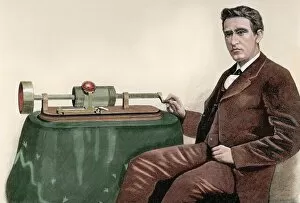 Edison, Thomas Alva (1847-1931). American Inventor