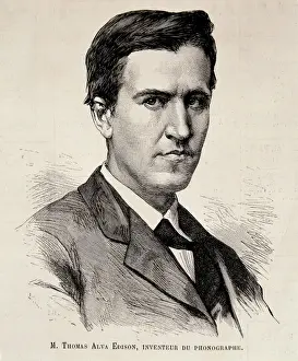 EDISON, Thomas Alva (1847-1931). United States