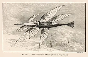 Alva Prints: Edisons Flying Ship
