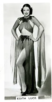 Luce Prints: Edith Luce, actress