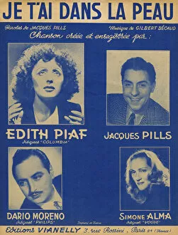 Images Dated 11th February 2016: Edith Piaf [Music]