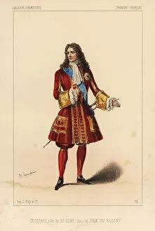 Edmond Geoffroy as the Regent in La Fille du Regent, 1846