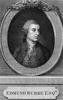 Images Dated 7th November 2012: Edmund Burke Wearing Wig
