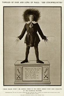 Images Dated 1st February 2017: Edmund Gwenn in Der Struwwelpeter 1913